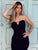 Noir Contour Midi Dress