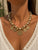 Palazzo Coin & Pearl Statement Necklace