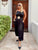 Black Silky Jumpsuit