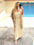 Gold Knit Summer Kimono