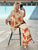 Coral Poppy Silk Set