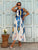 The Blu Seraphina Watercolour Maxi Dress - Love my Body