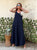 Navy Bloom Palazzo Jumpsuit