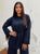 Mirepoix Embellished Premium Knit Co-ord - Navy Blue
