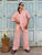 Monaco Pure Linen Co-ord - Blush Pink