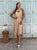 Soleil Washed Viscose Maxi Dress - Latte