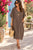 The Toscana Pure Linen Kaftan
