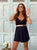 Navy Riviera Playsuit