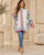 The Victoire Floral Oversized Kaftan Shirt