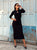 Noir Signature Midi Dress - Bougie Collection