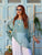 Acqua Riviera Silk Embroidered Kaftan