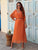 Corallo Capri Silk Dress