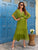 Desert Verde Pearl Pure Silk Dress