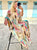 Watercolor Silk Kaftan