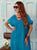 Petrolio Anglais Pure Linen Dress