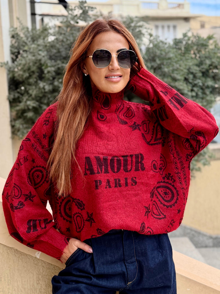 Amour Rouge Jumper