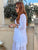 Santorini Moonlight Silk & Lace Palazzo Set
