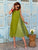 Verde Lumière Pure Silk Dress