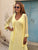 Lumière Atelier Luxe Pure Silk Embellished Set - Limon