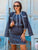 The Saint-Honoré Premium Denim Look Tweed Two-Piece Suit - Bougie Collection