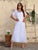 Valentina Luxe Silk Embroidered Dress