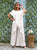 Pearl Cascade Silk Satin Co-Ord