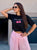 Cherry Kiss Crop Tee
