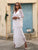 Lumière Atelier Luxe Pure Silk Embellished Set - Blanc