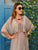 Desert Taupe Pearl Silk Dress