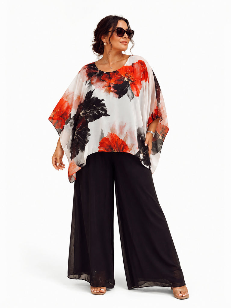 Maison Rouge Poppy Pure Silk Set