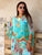 Ocean Petals Pure Silk Co-Ord