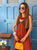 Terracotta Sunset Maxi Dress