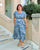 Blueberry and Cream Dress