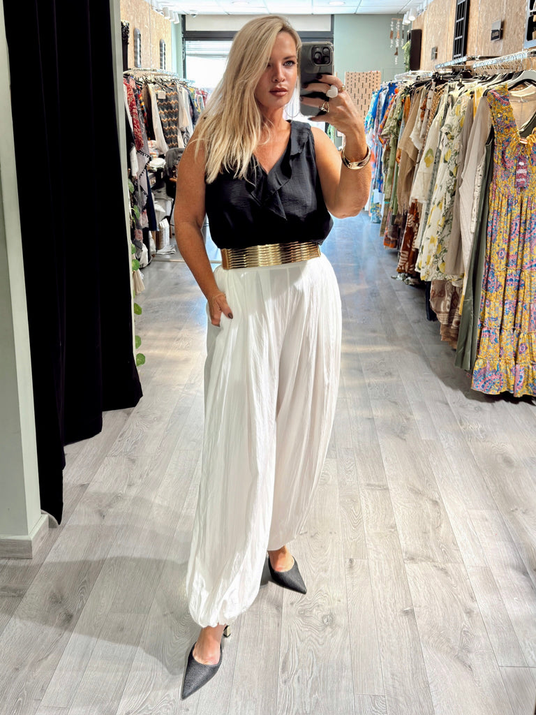 White Trousers