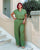 Green Shirt/ Trousers Co-ord