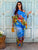 The Bellagio Silk Co-ord - Blue