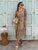 Taupe Sienna Broderie Midi Dress - Love my Body
