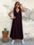 Mocha Grace Maxi Dress
