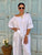 Marbella Crochet Linen Co-ord