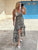 Black and White Boho Dress