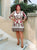 Burgundy Viscose V neck Dress