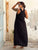 The Black Sienna Flow Maxi Dress