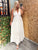 White Palm Maxi Dress