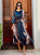 Petrol Shimmer Dress