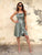 Sage Allure Satin Dress