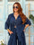 Sahara Embroidered Luxe Cotton Co-ord - Navy