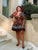 Mocha Autumn Vibe Viscose Dress