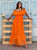Dolce Vita Pure Silk Off-Shoulder Maxi Dress - Arancio