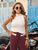 The Amélie Knit Top - Crème - Bougie Collection
