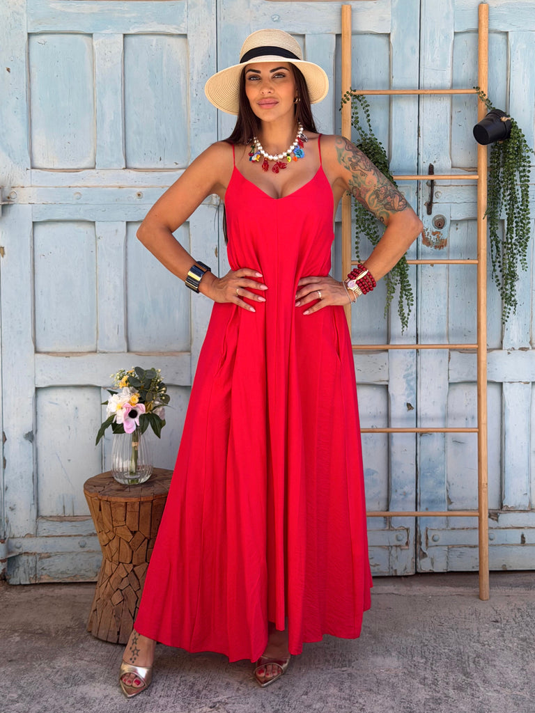 Coral Reef Maxi Dress